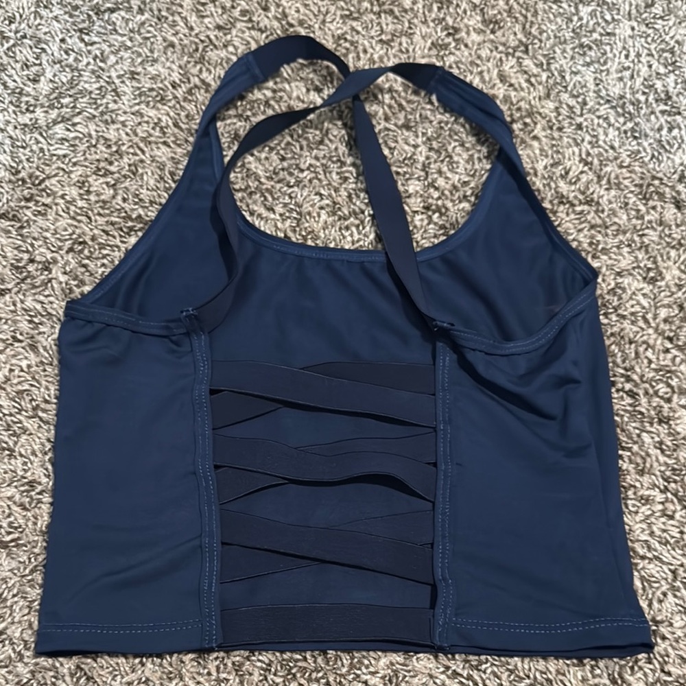 SHEIN Navy Blue Tank Top